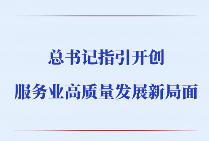 总书记指引开创服务业高质量发展新局面